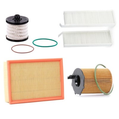 OIL AIR CABIN FUEL SERVICE KIT FOR CITROEN DISPATCH 1.5 XS1000 L1H1 2014+