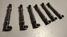 6x Lego Technic 2909c03 Stossdämpfer schwarz...