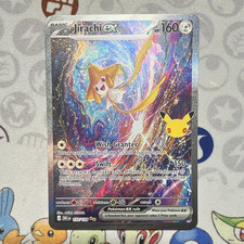 Jirachi ex SIR 155/128-Come nuovo- 30° Celebrazioni-Cartolina spedizione veloce sembra perfetta
