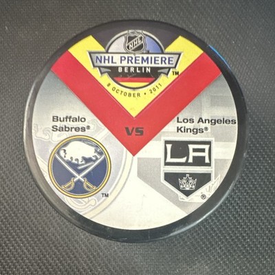 NHL Premiere Berlin Oct 2011 Buffalo Sabres vs Los Angeles Kings Puck