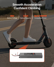 36V Scooter Battery Pack, 8Ah, Without Communication