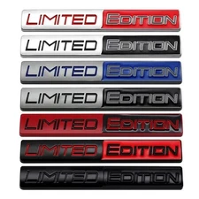 LIMITED EDITION Logo Car Truck Fender Door Rear Tailgate Emblem Badge Universal.