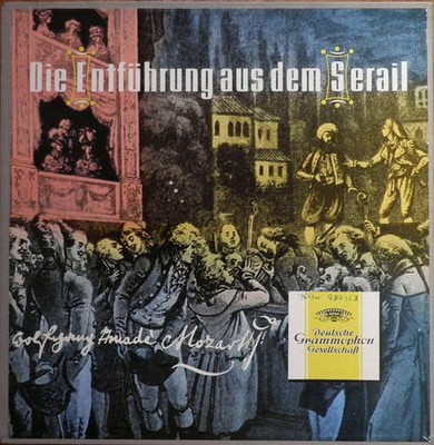 Wolfgang Amadeus Mozart - Die Entführung Aus Dem Serail 2xLP Mono B Vinyl 173495