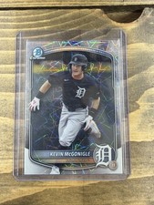 Kevin McGonigle 2025 Bowman Chrome Prospect Laser Refractor SSP #BDC-59 Hot!