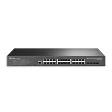 Image of TP-LINK/OMADA TL-SG3428 24-Port Gigabit Managed Enterprise Switch - Black