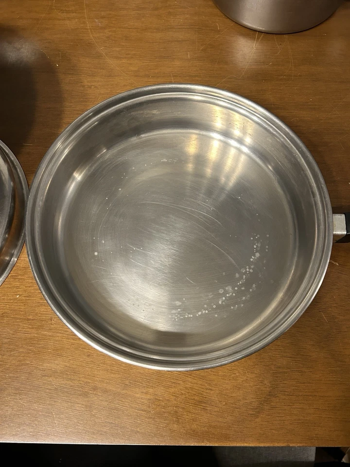 Juego de utensilios de cocina de acero inoxidable Saladmaster 18-8 Tri-Clad lote de 13 piezas eléctrico Skl Foto 4 de 4