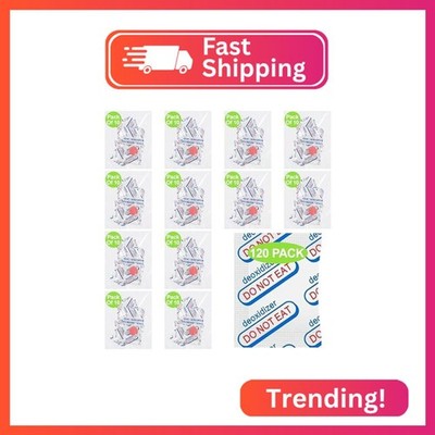 SD Queen 120-Pack 100cc Oxygen Absorbers for Food Storage - Vacuum Sealed in 10-