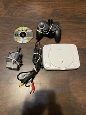 Sony PlayStation PS1 SCPH-1001 Console Bundle Tested Working