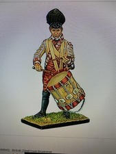 First Legion NIB AW1043 British 22nd Foot Drummer 1/30 Scale 60MM