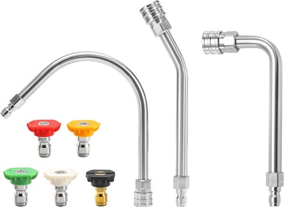 #ad Pressure Washer Extension Wand Stainless Steel 30° 90° and 120° Cur $38.63