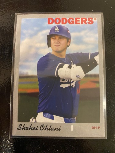 2025 topps Heritage Shohei Ohtani 25th Anniversary Card LA Dodgers H25-19