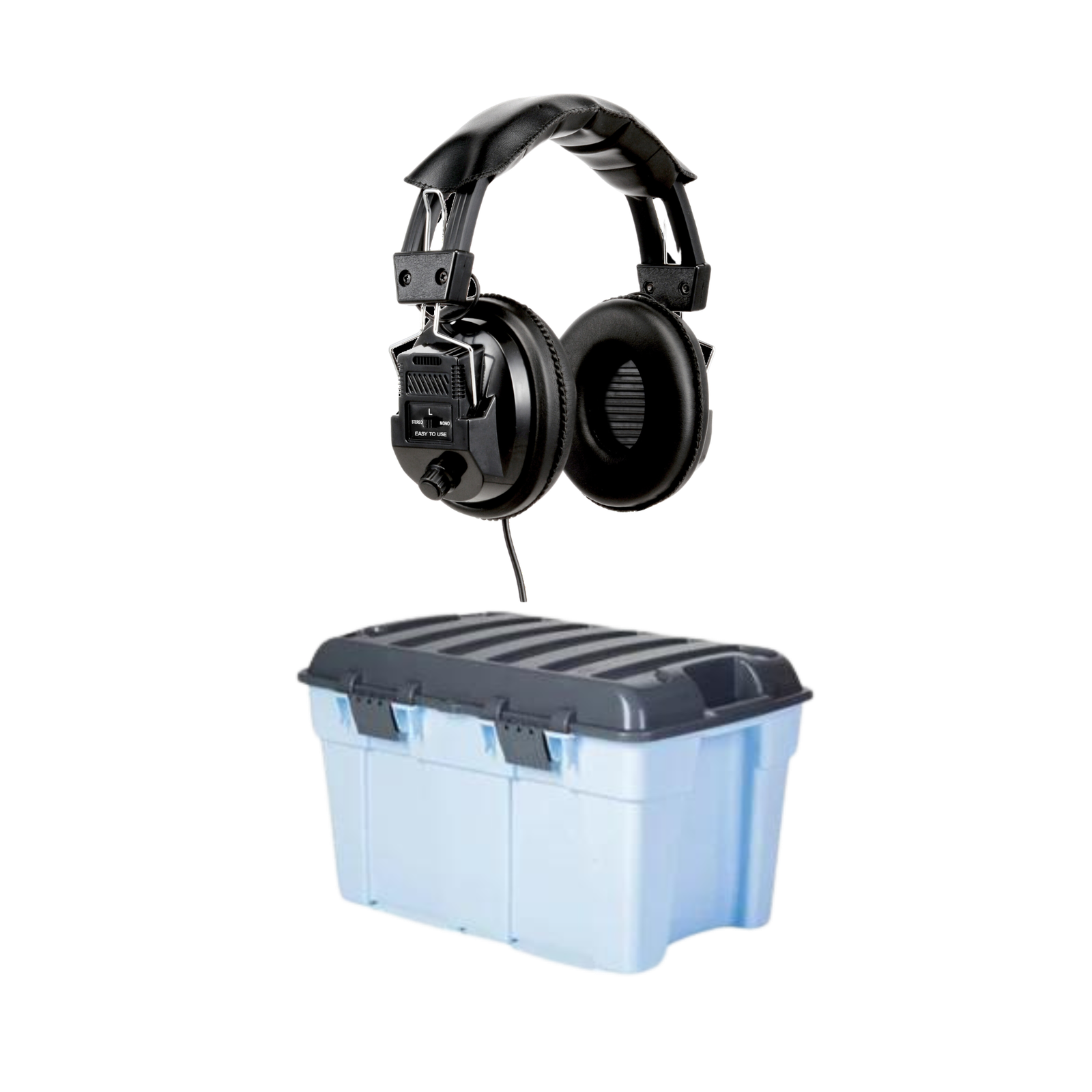 Quality Black Stereo Headphones Classroom Set x24