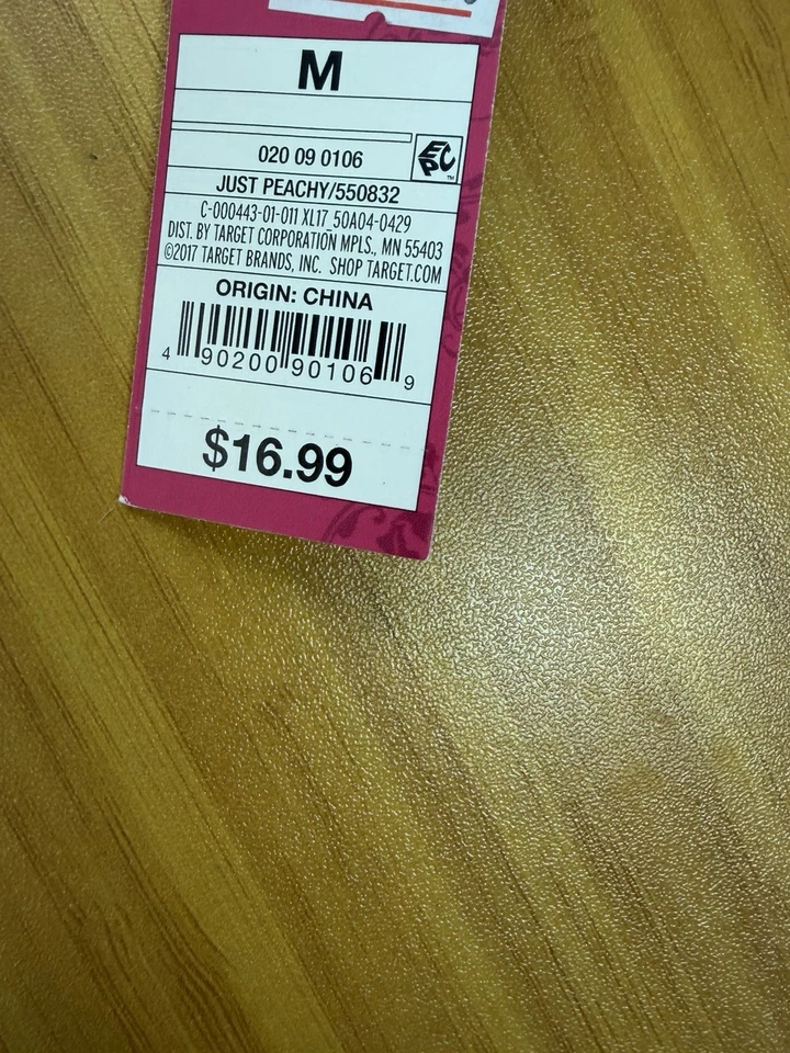 Ropa de dormir para mujer Xhilaration Just Peachy talla mediana pulóver manga campana Foto 3 de 4