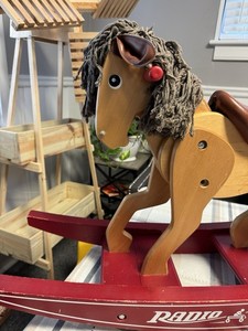 RADIO FLYER WOODEN Rocking Horse  Model 430   MADE IN