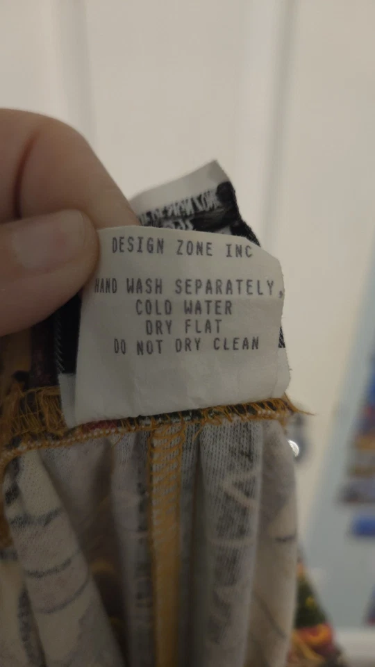 Big Fun by LoriB 90s Vintage Abstract Tribal Print Pants Women’s 2X Made USA - Image 4 of 4