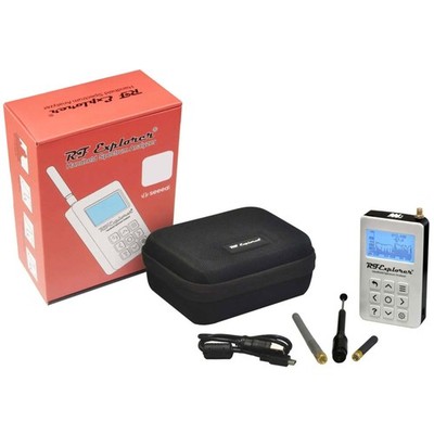 RF Explorer Digital Handheld Spectrum Analyzer 6G WB Plus - Slim with Carryin...