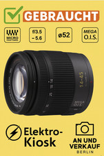 📸 Panasonic Lumix G Vario 1:3.5-5.6/14-45 ASPH. MEGA O.I.S ø52 Foto Objektiv