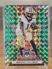 2022 Panini Mosaic Green Marquez Callaway #141 New Orleans Saints