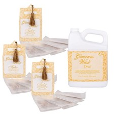 DIVA 64 Ounce Glam Laundry Detergent and Scented Sachet Bundle; set of 4