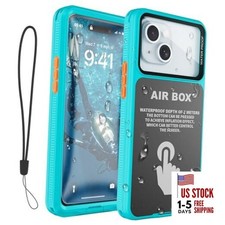 Underwater Phone Case for Snorkeling, IP68 Waterproof For 6.1" iPhone Teal