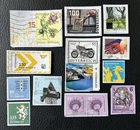 Lot of 15 stamps Austria various years - still on frag Briefmarken - M126
