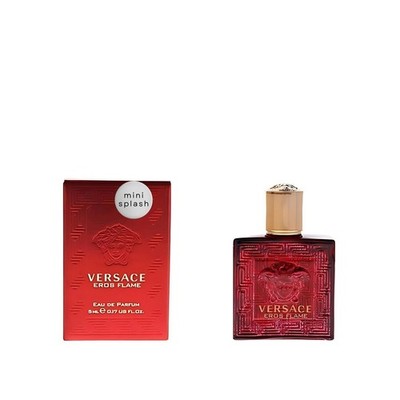 Versace Eros Flame Perfume for Men Mini EDP Splash 0.17 Ounce