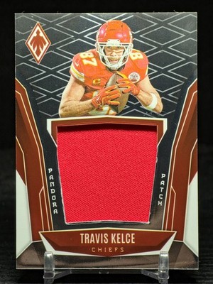 Travis Kelce 2025 Panini Phoenix Pandora Patch /299 Kansa City Chiefs