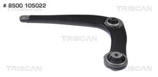 Querlenker Dreieckslenker TRISCAN 8500 105022 für PEUGEOT TOYOTA CITROËN OPEL K0