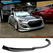 Fits 13-16 Hyundai Genesis Coupe KS Style Unpainted Front Bumper Lip Spoiler PU