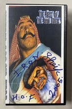 The Best Of The Iron Sheik - VHS * (SIGNED by The IRON SHEIK) WWE WWF