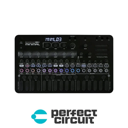 Sonicware deconstruct MINIMAL Hypnotic Groove DRUM MACHINE NEW PERFECT CIRCUIT