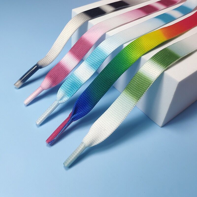 White Black Laces Wide Flat Trainer replacement Shoelaces For Alexander McQueen eBay