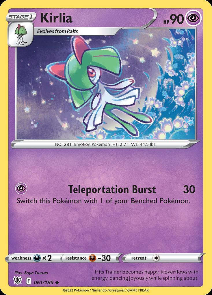 Pokemon Kirlia (61/216) Astral Radiance NM