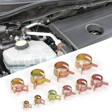 4-22mm Spring Hose Clamps Kit Spring Clips Fuel Pipe-Fastener Line For Motorcycl