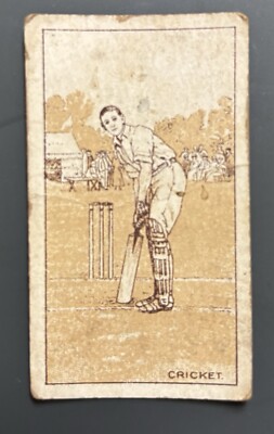 1910 MacRobertson's Sports of the World Cricket #41- Poor Condition