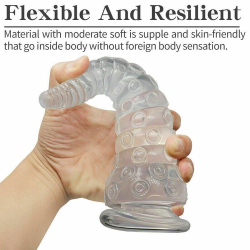 Tentacle Realistic Anal Big Dildo Hand Dong Huge Butt Plug Adult Women Sex-Toy - Picture 6 of 14