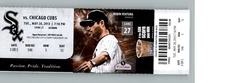 Chicago Cubs vs Chicago White Sox 5/28/2013 Full Ticket - Robin Ventura