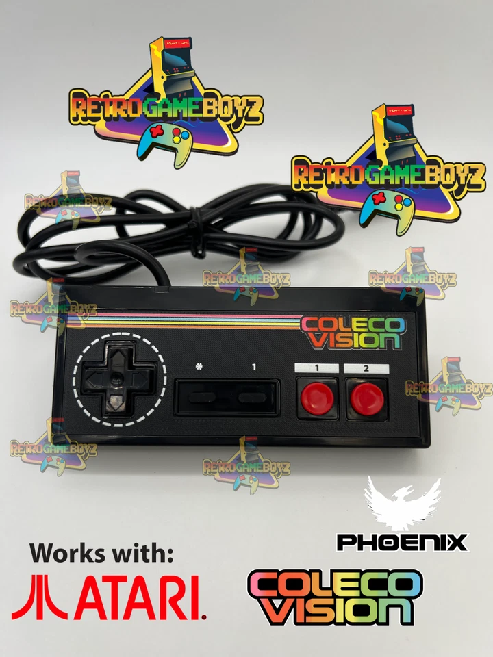 Colecovision Controller Control Pad Joystick Collectorvision Phoenix Atari READ - Image 2 of 4