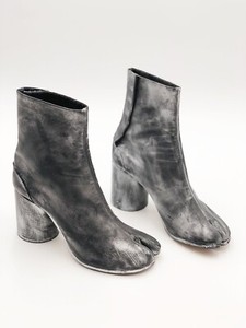silver tabi boots