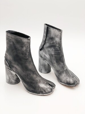 maison margiela tabi boots price silver