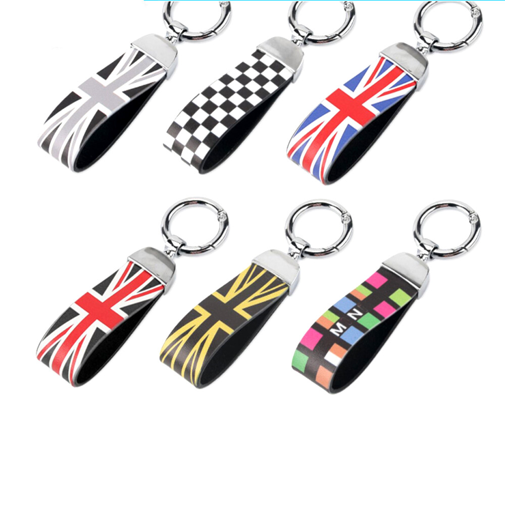 Portachiavi Carino Bulldog In Lega Per Auto Mini Cooper: R55 R56 R60 F54 F55 F60