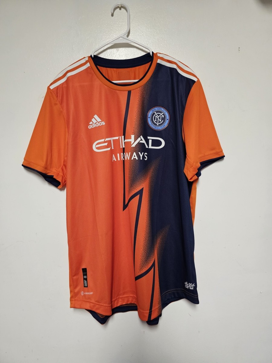 adidas New York City FC NYCFC Away Soccer Authentic Jersey H47848