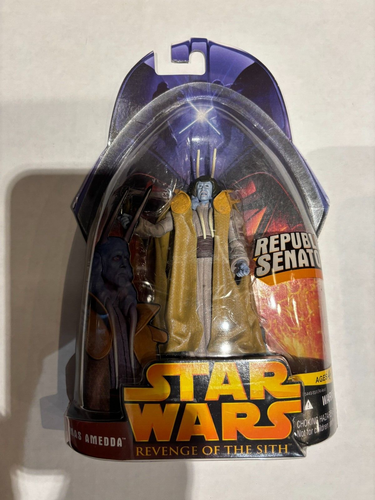 2005 Star Wars Revenge of the Sith ROTS Mas Amedda Republic Senator #40 Figure