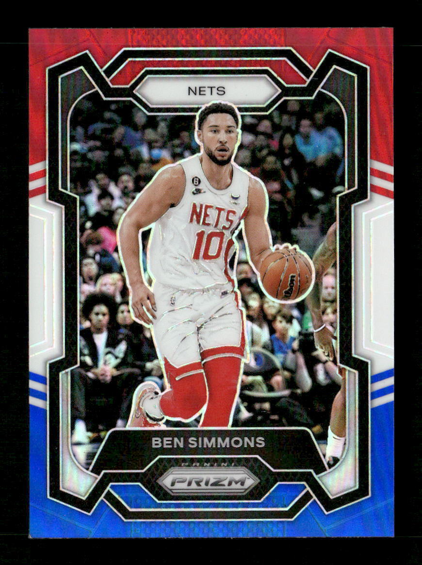 Ben Simmons 2023-24 Panini Prizm #26 Prizms Red White and