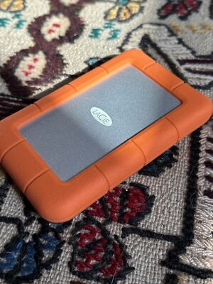 LaCie Rugged Mini 2TB USB 3.0 External Hard Drive RUGU3M2