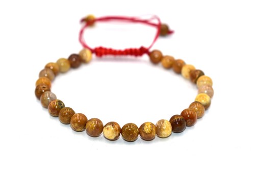 6 mm Beaded Gemstone Adjustable 7.5 inches Bracelet ATB - Picture 21 of 67