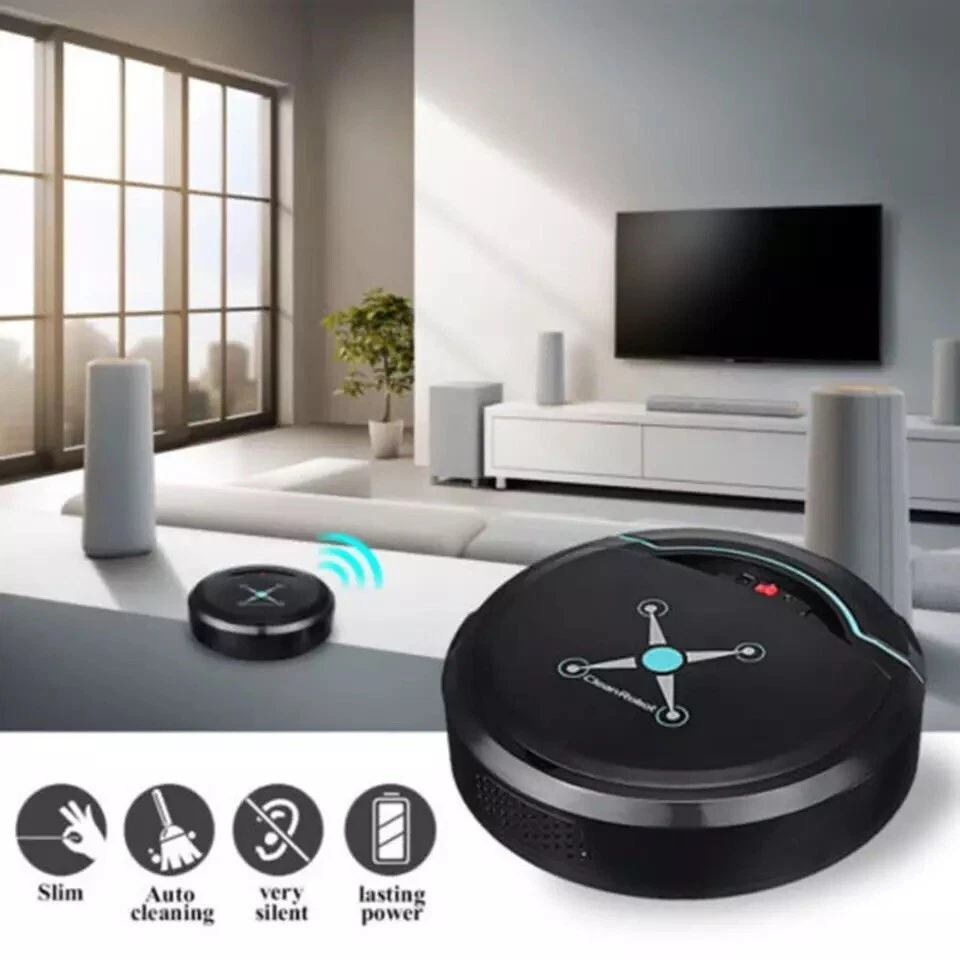 Best Smart robot vacuum cleaner Sweeping Automatic Rechargable Robort Dust Dirt
Opens in a new windo