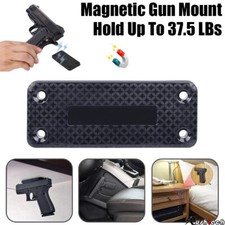 Gun Magnet Mount Magnetic Holder Holster Concealed Pistol for Car Bed Under Desk