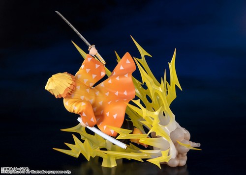 Demon Slayer Zenitsu FiguartsZERO Figur Tamashii Nations Statue Original - Bild 6 von 9