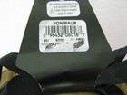 Womens NWOT 2pc Von Maur sexy black ribbon silver chain necklace earring set — photo 5